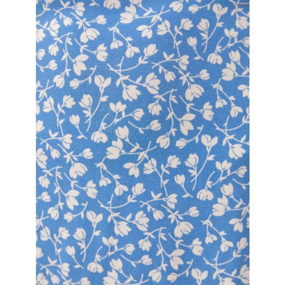 💕REFORMATION💕 Baxley Dress ~ Marie Blue Floral Print 10 NWT - Picture 6 of 14
